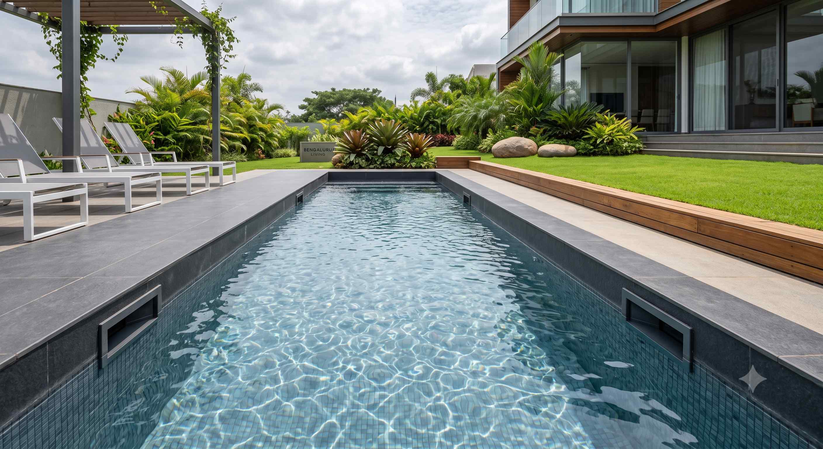 Aqualus Skimmer Pools for Residential Communities in Hyderabad project